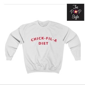 Chick Fil A Diet Sweatshirt Unisex 